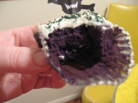 purple cupcake!